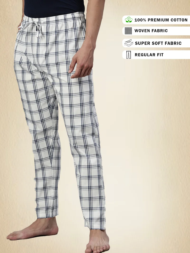 Joven Men Checked Pyjama