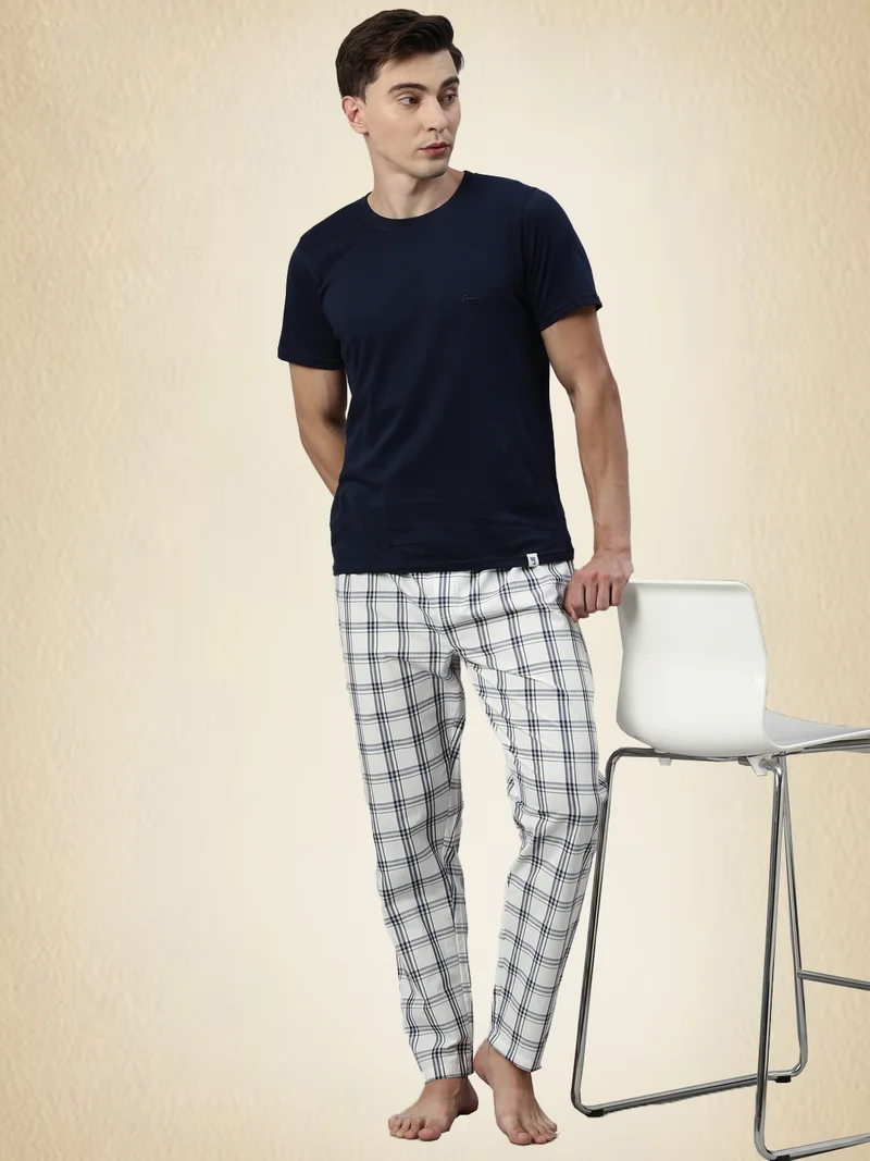 Joven Men Checked Pyjama