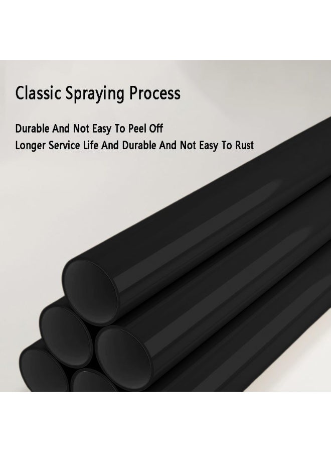 شو وو حامل معاطف زاوية متحرك بعجلات، حامل معاطف زاوية للمدخل، رفوف ملابس قائمة بذاتها مع مساحة تخزين، مناسب لغرفة المعيشة أو المنزل أو غرفة النوم - Image 3