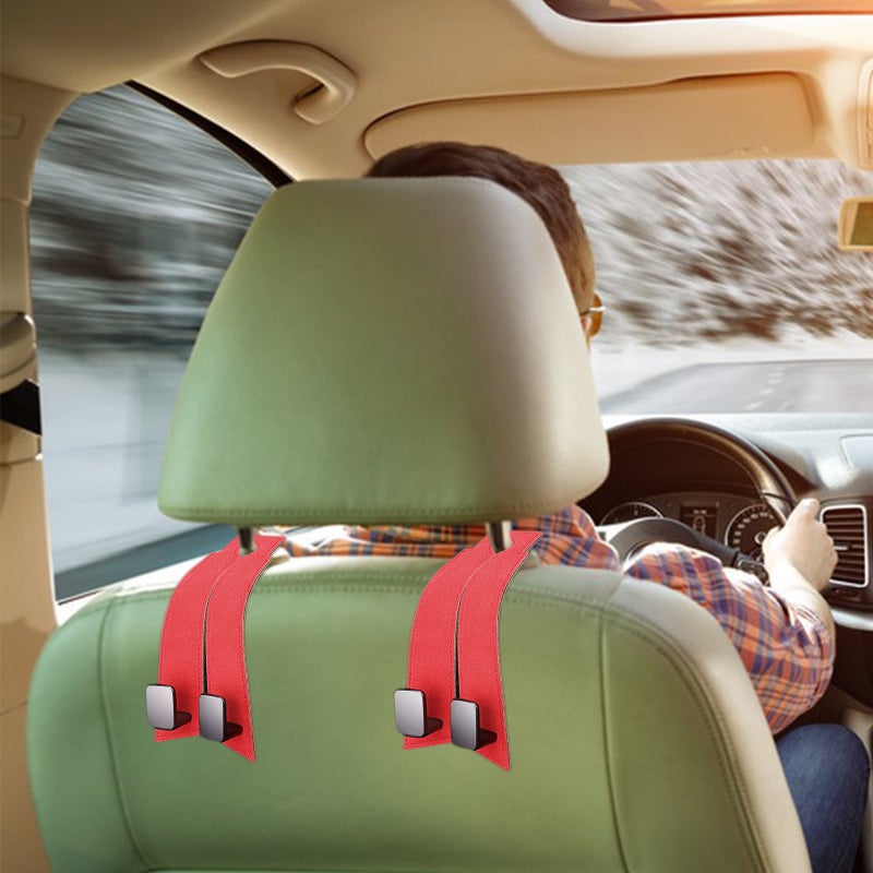 Car Seat Hook Back Seat Storage Hook Vehicle Backseat Hook Seat Back Purse Hook - Image 4