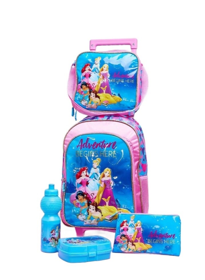 Disney Princess Disney Princess Adventure Begins Here 5-in-1 School Set 18inch