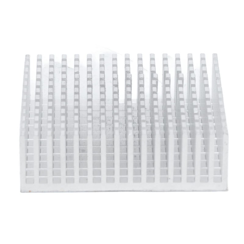 Aluminum Alloy Heat Sink 50x50x15mm With Adhesive Backing For CPU LED Cooling - Image 3