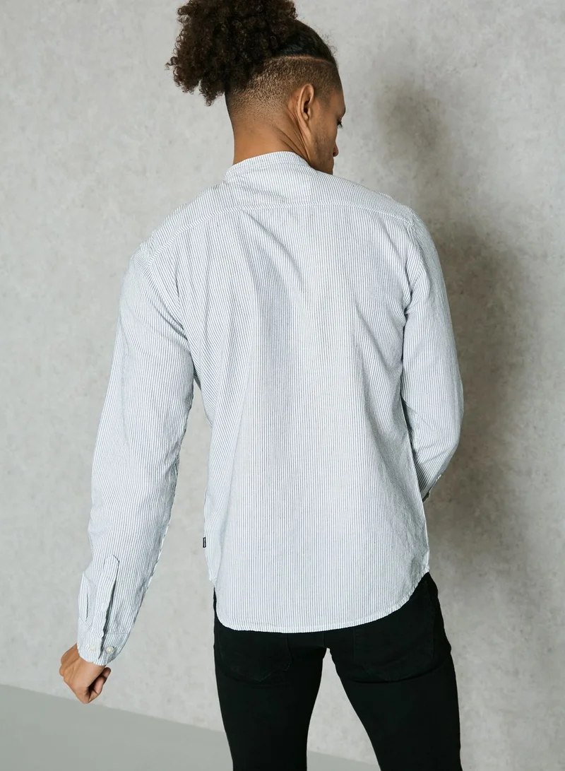 Only & Sons Nehru Collar Shirt