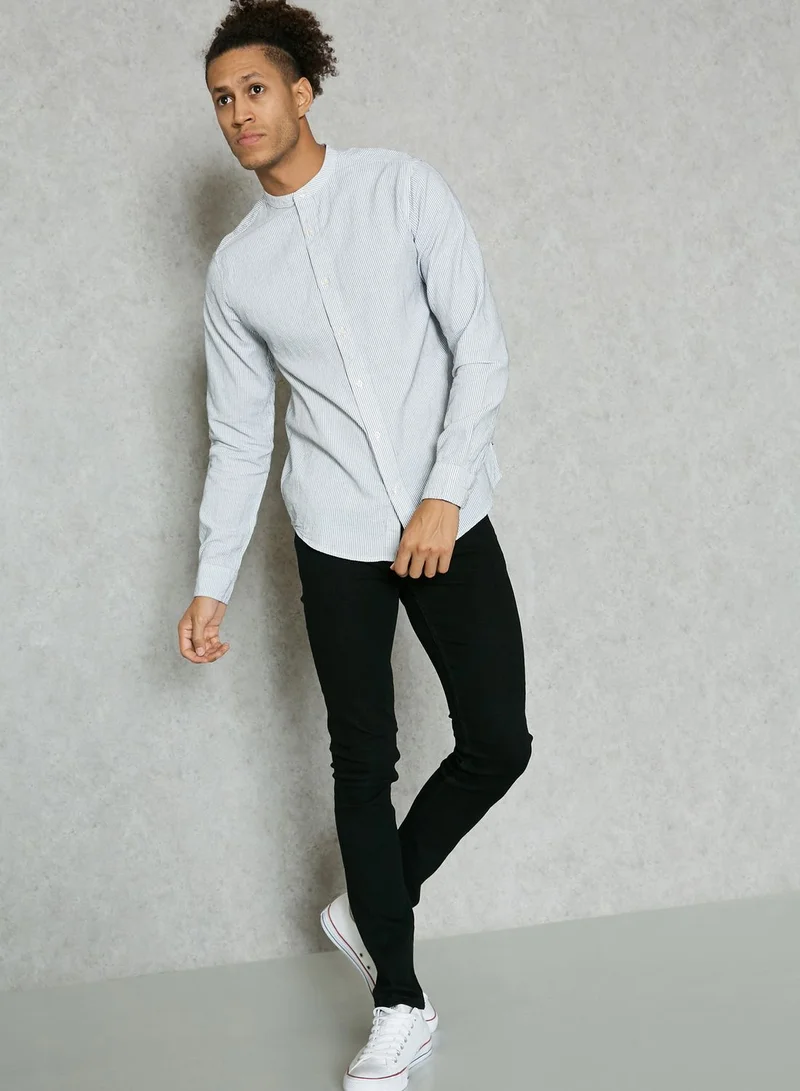 Only & Sons Nehru Collar Shirt