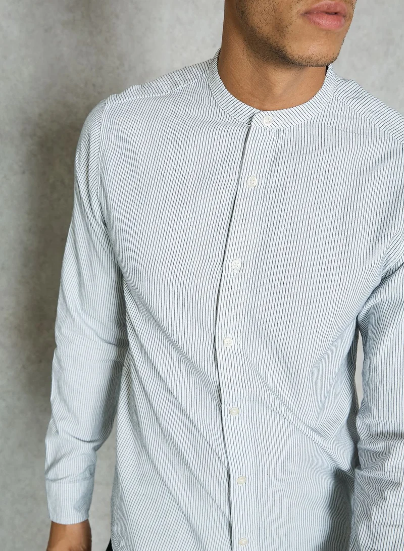 Only & Sons Nehru Collar Shirt