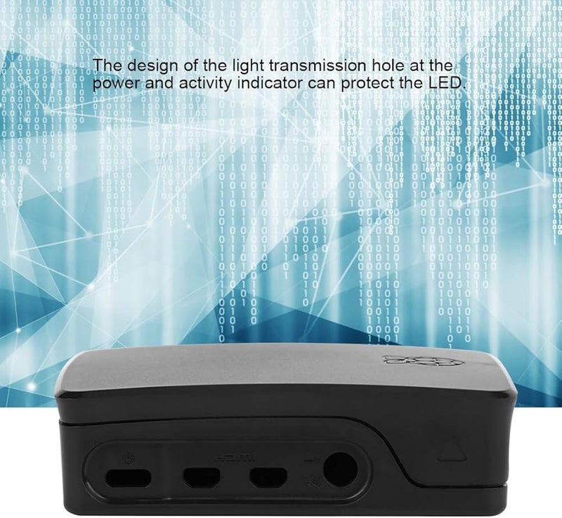 Black ABS Protective Shell Case with Snap In Slot for 4B black - Image 2