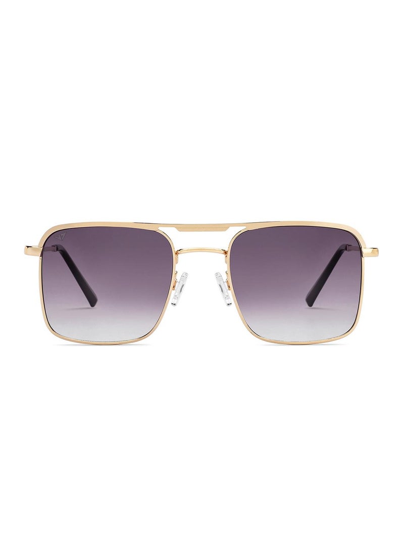 VINCENT CHASE Unisex Unisex UV Protection Square Sunglasses - VC S15800 - Lens Size: 53 Mm - Image 1