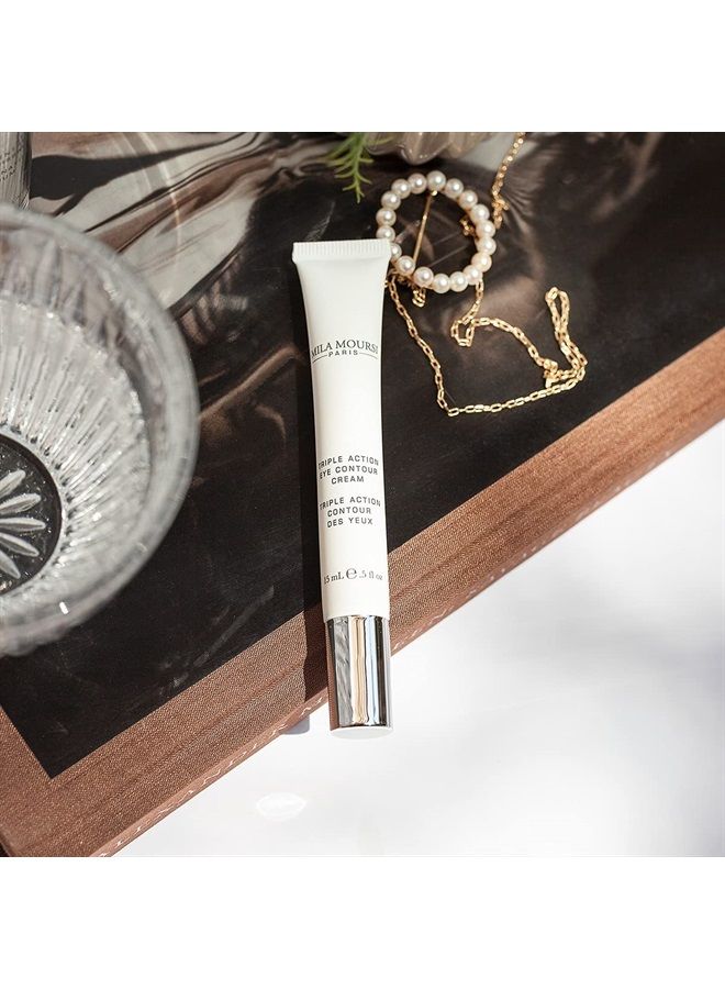 Mila Moursi Triple Action Eye Contour Cream 0.5 Fl Oz - Image 3