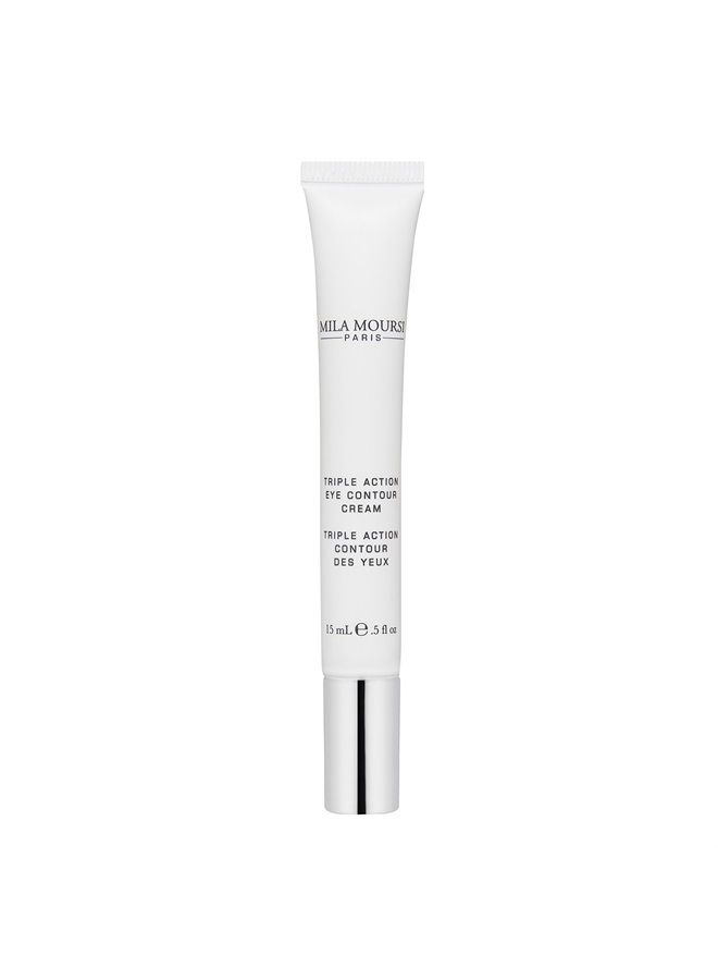 Mila Moursi Triple Action Eye Contour Cream 0.5 Fl Oz - Image 1