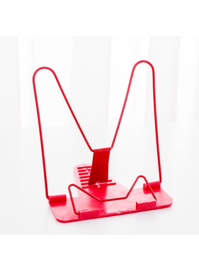 HELPS Simple Reading Rack Multifunctional Reading Bookshelf Student Bookstand Bookshelf Color - Image 2