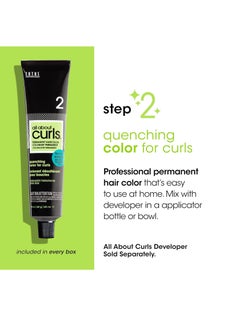 ALL ABOUT CURLS All About Curls Curl Quench After-Color Conditioner | Protect Color | Moisturize & Nourish | All Curly Hair Types | Vegan & Cruelty Free | Sulfate Free | 6.7 Fl Oz  - Image 2