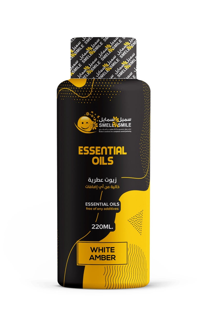 سميل آند سمايل سميل آند سمايل , زيت عطري عطري وايت عنبر 220مل