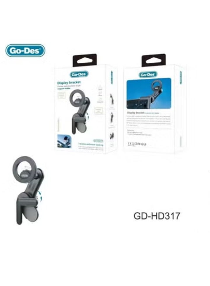 جو-ديز "360° Rotatable V-Corner Laptop, Monitor & Phone Holder – Multi-Device Stand for Optimal Viewing" - Image 2