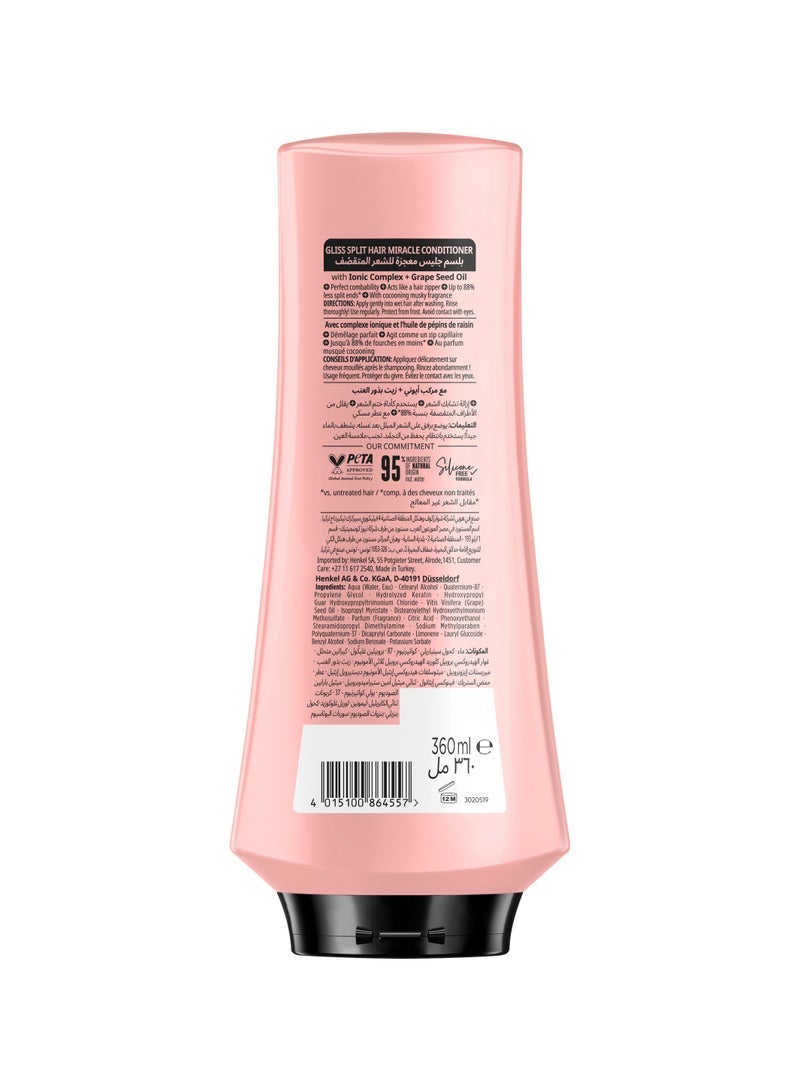Gliss Split Hair Miracle - Sealing Conditioner 360ml - Image 3