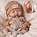 BABESIDE 16 Inch Silicone Baby Doll Weighted 4 PoundsNOT Vinyl Realistic Baby Doll Girl Lifelike Reborn Baby Dolls Silicone Full Body Gift with Accessories for Kids 3 Collectors - Image 4