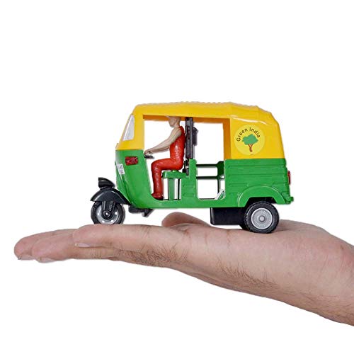 Centy Toys Plastic Pull Back Auto Rickshaw, Number Of Pieces: 1, Multicolour, 36 Months - Image 5