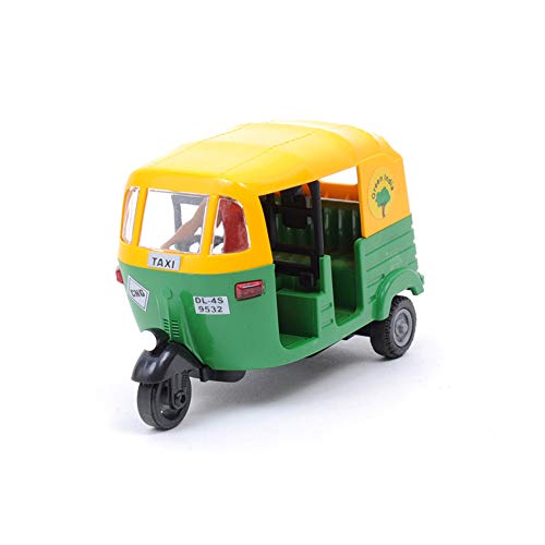 Centy Toys Plastic Pull Back Auto Rickshaw, Number Of Pieces: 1, Multicolour, 36 Months - Image 1