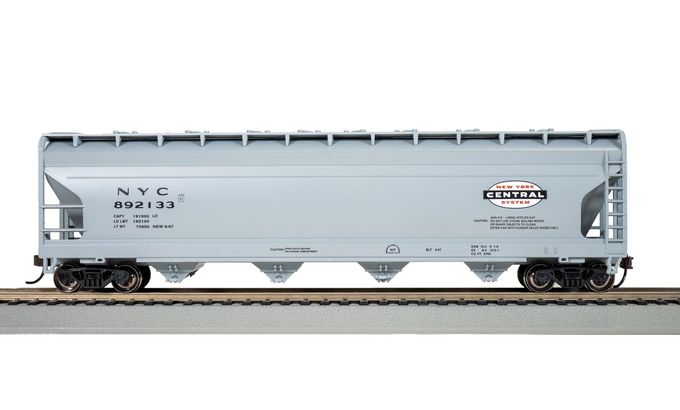 Bachmann Trains 56'ACF Center Flow Hopper NEW YORK CENTRAL GRAY HO Scale - Image 4