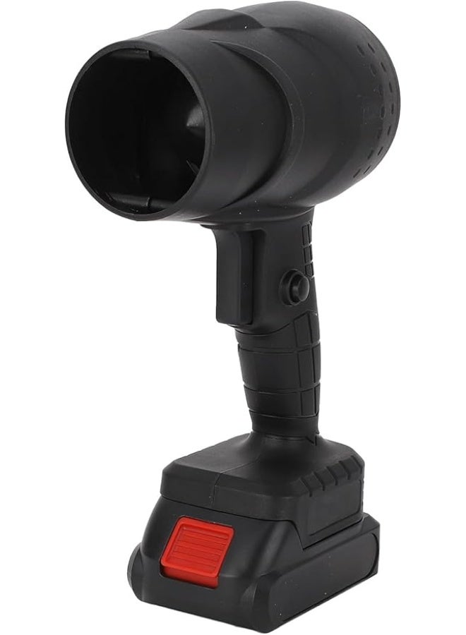 منفاخ هواء كهربائي محمول لاسلكي 48 فولت توربو جيت قوة فائقة لتنظيف الهواء 130MPH ميني مروحة أوراق مجفف توربو للسيارة الحديقة المرآب الممر بطارية مشمولة - Image 1