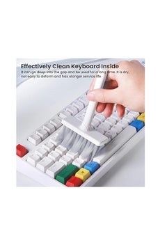 Spaceshoop Keyboard & Earphone Cleaner 5 in 1 Multifunctional in-Ear Headphones Cleaning Brush Computer Cleaning Tools Kit Corner Gap Duster Keycap Puller for Laptop Airpods Pro Bluetooth Earphones  - Image 2