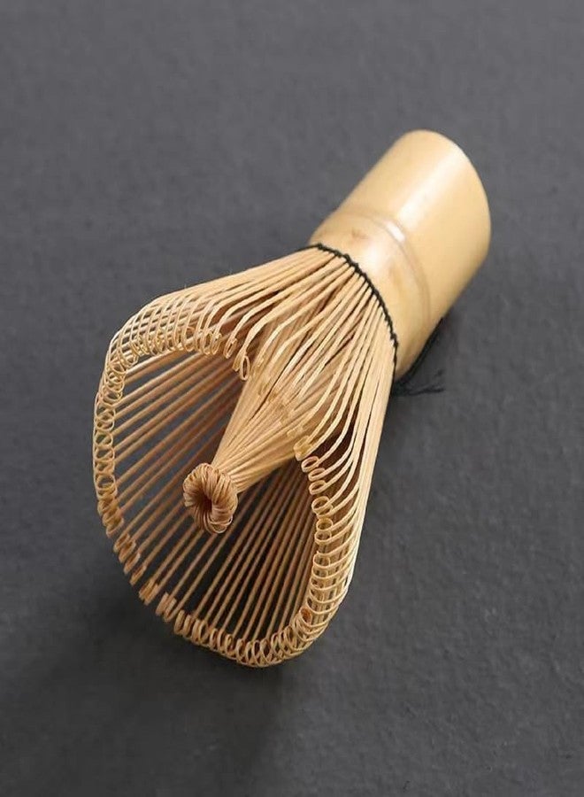 Dhanuom Matcha Whisk Bamboo Set Traditional Japanese Matcha Tea Whisk for Green Tea Latte Handcrafted Bamboo Chasen Matcha Lovers (1Pcs) - Image 1