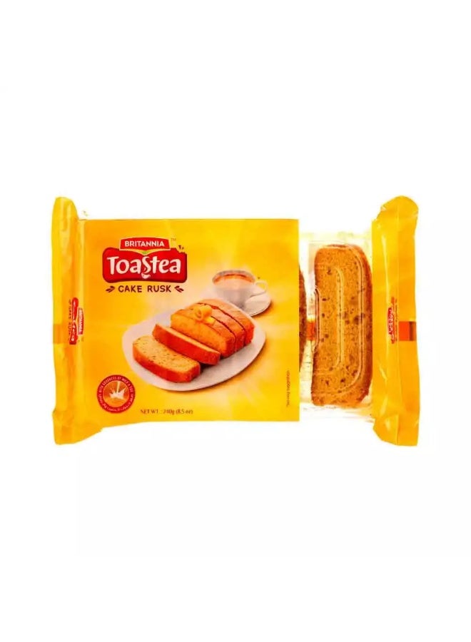 Britannia Britannia Toastea Cake Rusk, 240 gm - Image 1