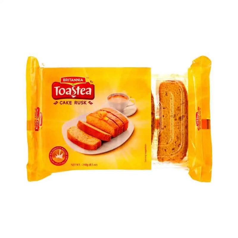 Britannia Toastea Cake Rusk, 240 gm - Image 1
