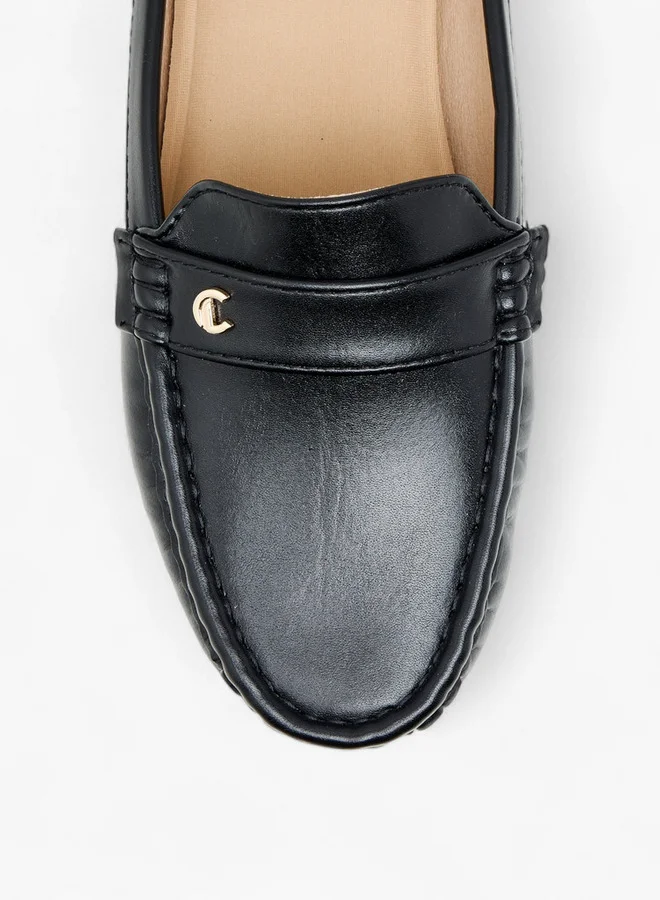 Le Confort Women's Metal Accent Slip-On Mules