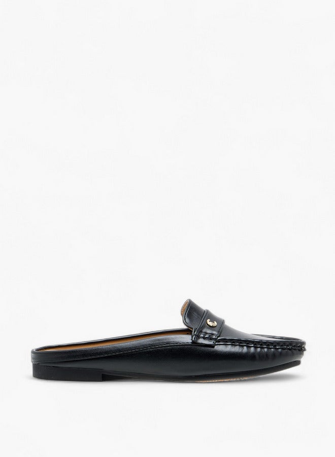 Le Confort Women's Metal Accent Slip-On Mules  - Image 3