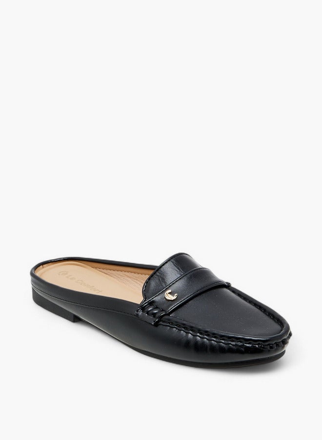 Le Confort Women's Metal Accent Slip-On Mules  - Image 2