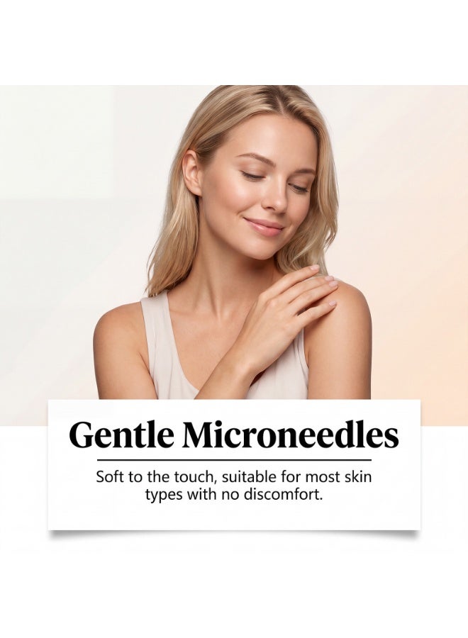 Sun-Free Glow Micro-Needle Patches Tanning, Long-Lasting Hydrating Glow Self-Tanning Patches, For All Skin Types, 7 Pcs - Image 3