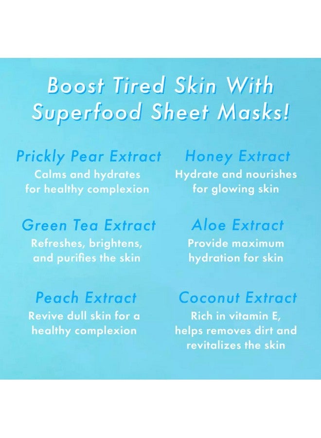 توني مولي وعاء قناع الطعام الفائق من توني مولي، مجموعة أقنعة الوجه الورقية لتجديد وترطيب البشرة المتعبة، 0.74 أونصة - Image 3