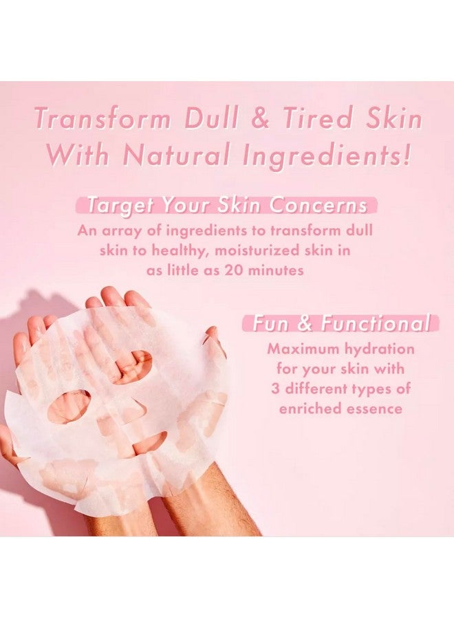 توني مولي وعاء قناع الطعام الفائق من توني مولي، مجموعة أقنعة الوجه الورقية لتجديد وترطيب البشرة المتعبة، 0.74 أونصة - Image 4