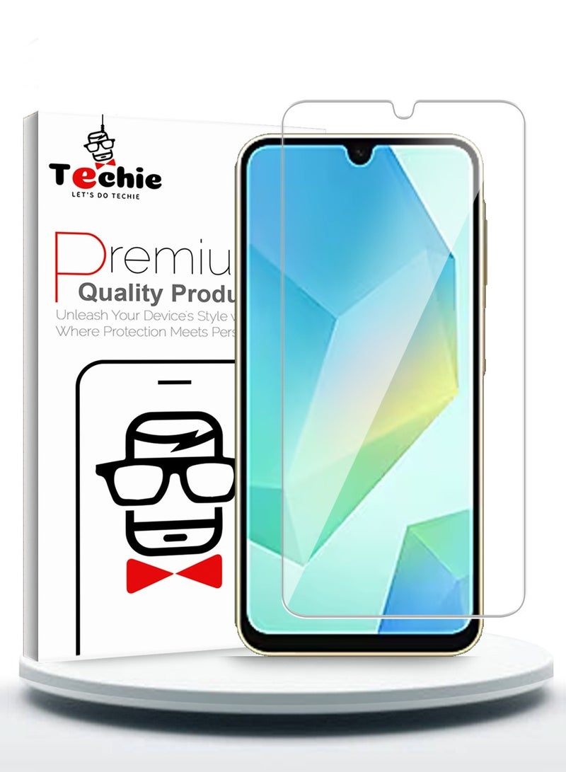 Techie Samsung Galaxy A16 HD Clear Tempered Glass Screen Protector - Image 1