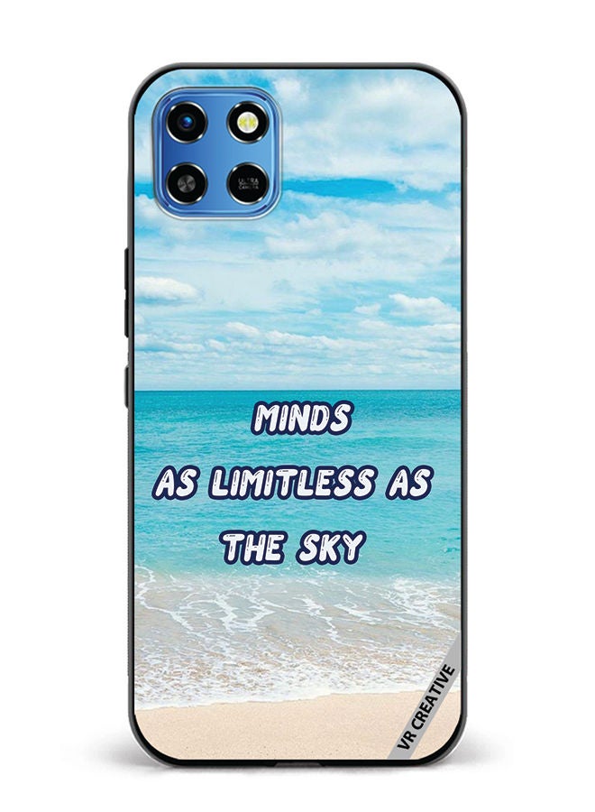 VR CREATIVE Protective Case Cover For Infinix Smart 6 HD Sky Caption Design Multicolour - Image 1