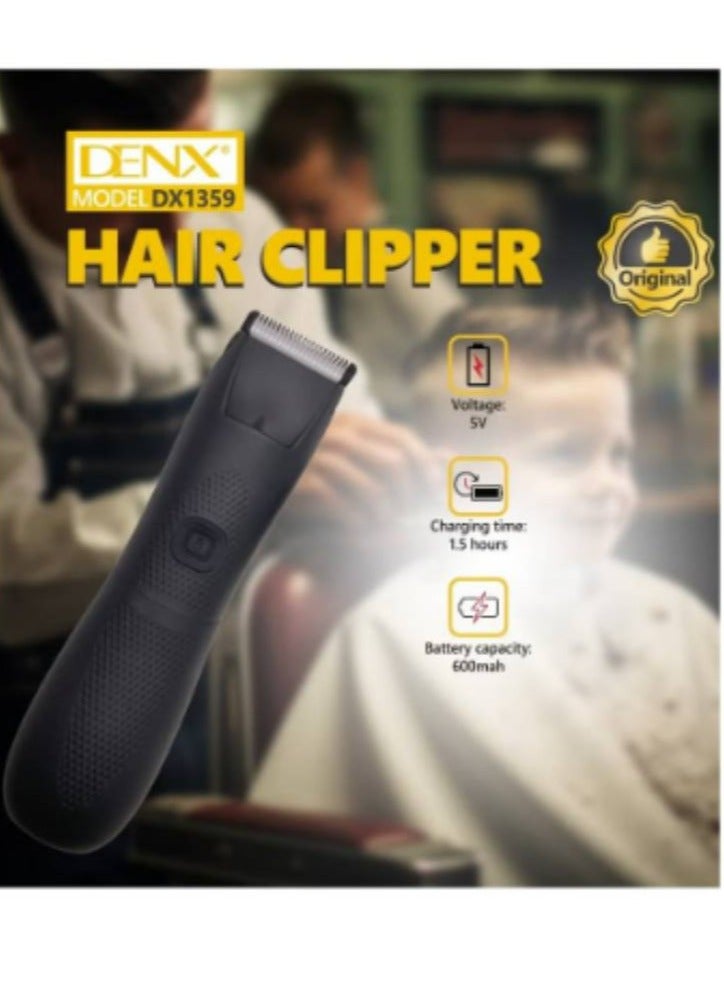 Denx Professional Trimmer Below The Belt Trimmers Built Hair Clippers Effortlessly Trim Hair Waterproof Groin & Body Shaver Home Barber Kit with Universal USB Charging - Image 1