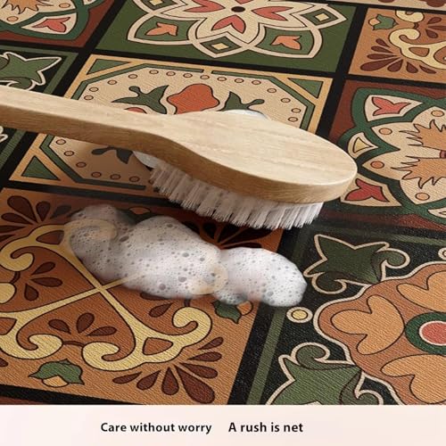 Dravizon Kitchen Mats, Waterproof Memory Foam Kitchen Rugs, Standing Desk Mat Floor Mats, Comfort Runner Rug Carpets for Kitchen Floor, Sink - Image 2