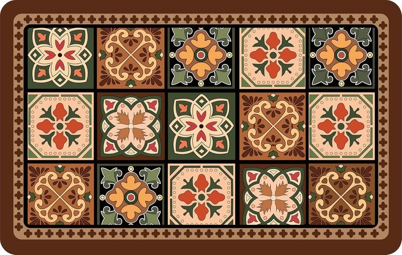 Dravizon Kitchen Mats, Waterproof Memory Foam Kitchen Rugs, Standing Desk Mat Floor Mats, Comfort Runner Rug Carpets for Kitchen Floor, Sink - Image 4