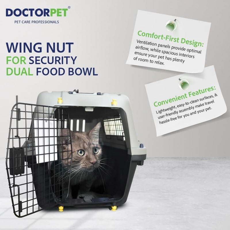 DoctorPet Doctor Pet Extra Large IATA Approved Pet Carrier Crate - Image 4