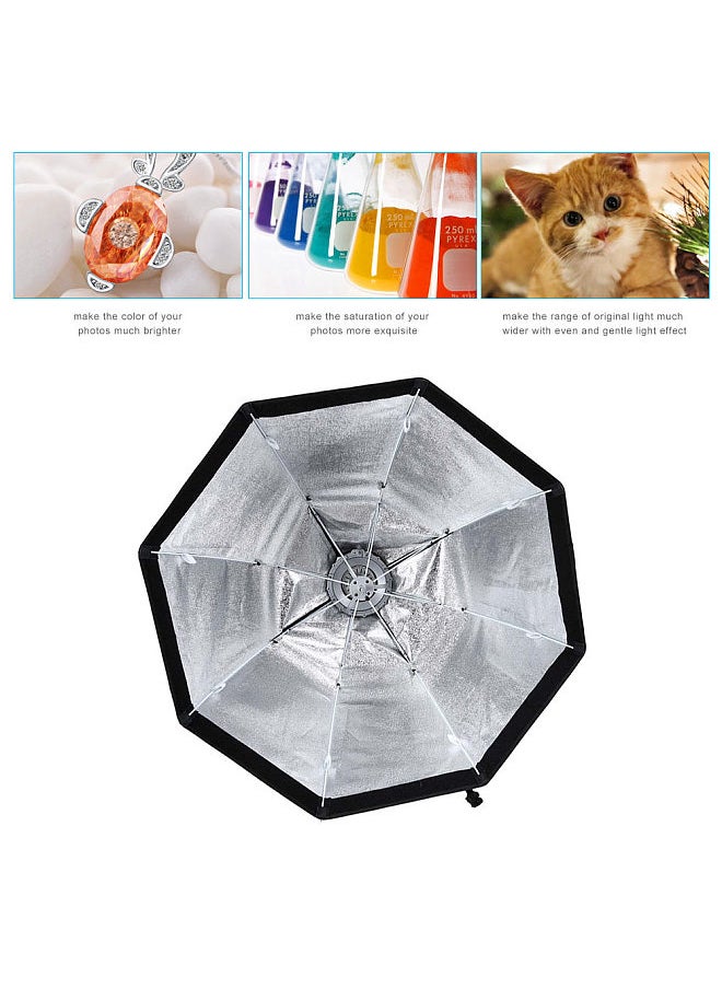 Godox - SB-UE 80cm / 31.5in Portable Octagonal Umbrella Softbox with Bowens Mount for Speedlite - Image 1