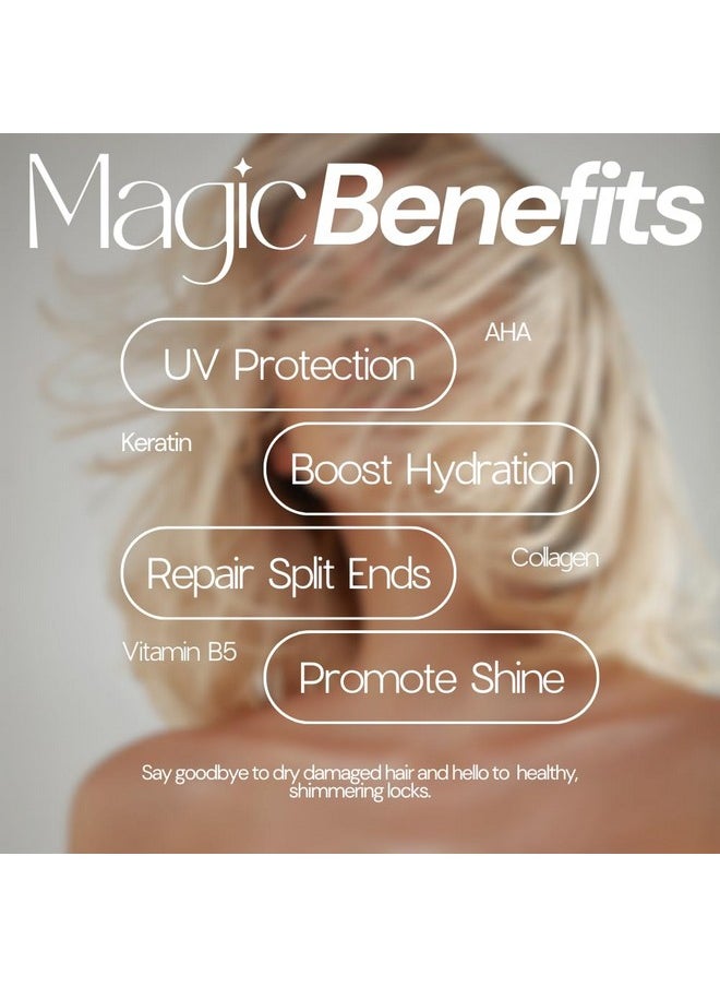 SIMPLY SMOOTH SIMPLY SMOOTH Magic Potion Original Leave In Conditioner Detangler & Heat Protection Styling Spray Repair & Reduce Breakage Color Safe & Sodium Chloride Free 8.5oz  - Image 3
