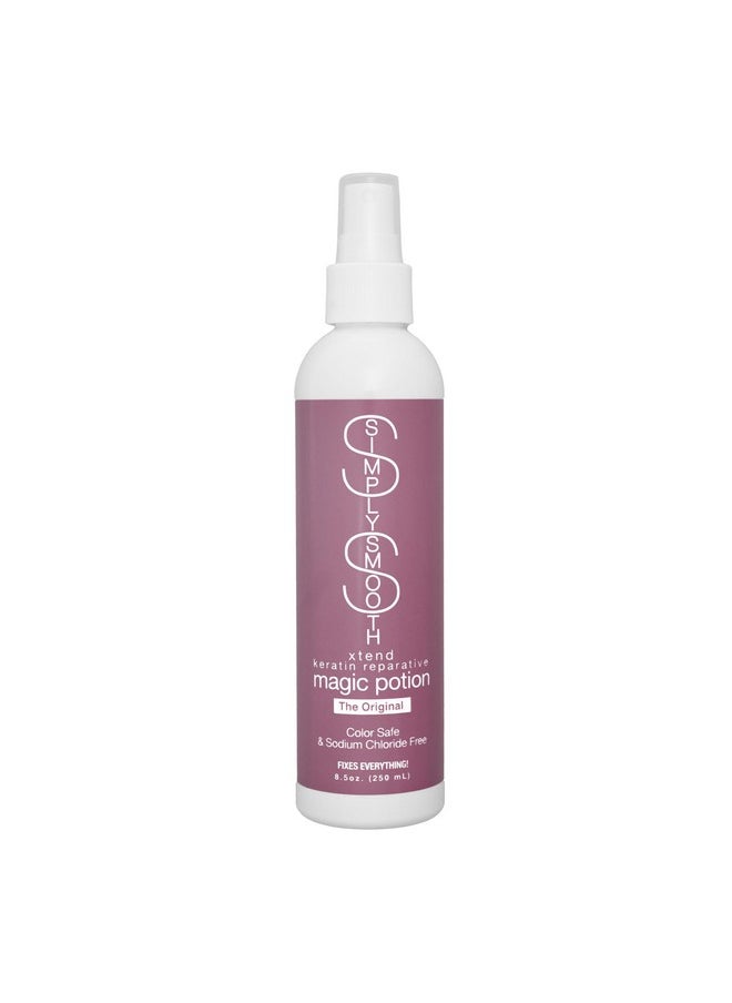 SIMPLY SMOOTH SIMPLY SMOOTH Magic Potion Original Leave In Conditioner Detangler & Heat Protection Styling Spray Repair & Reduce Breakage Color Safe & Sodium Chloride Free 8.5oz  - Image 1