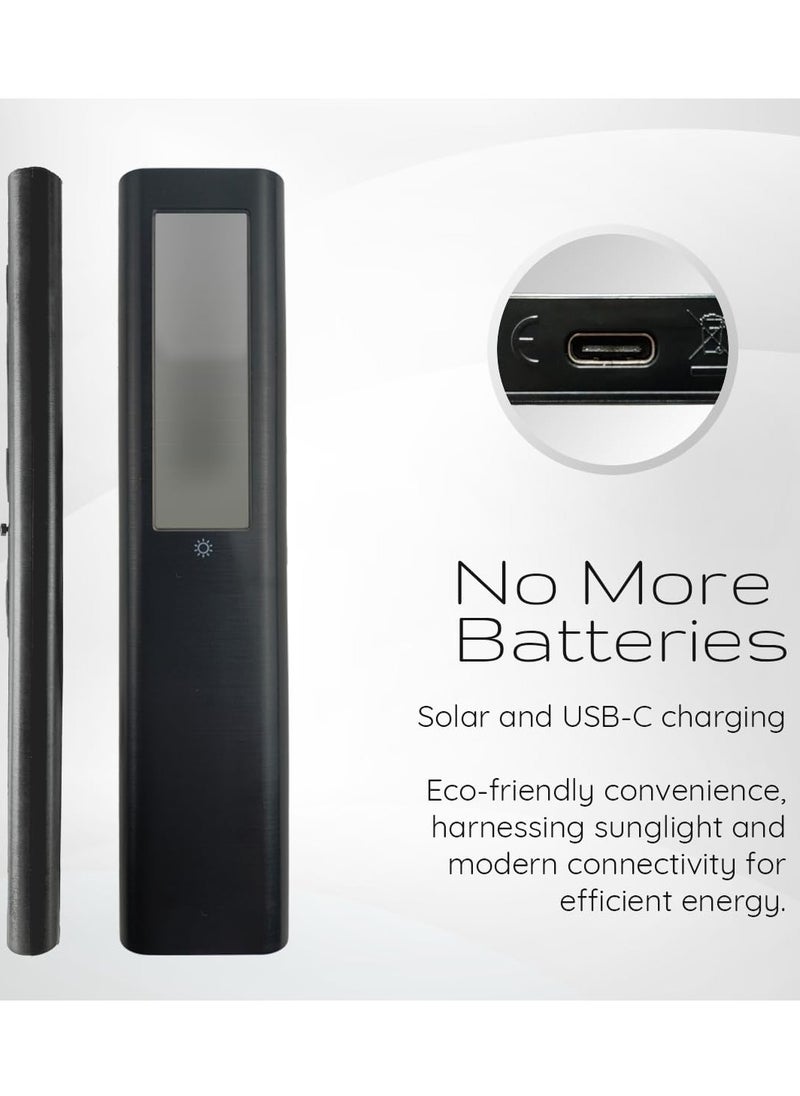 JAJEEK - "New Original OEM BN59-01385A 2021 Solar Voice Remote Control for Samsung Smart TVs – Compatible with Neo QLED, The Frame & Crystal UHD Series, Solar Charging & Voice Control" - Image 1