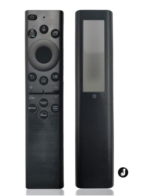 "New Original OEM BN59-01385A 2021 Solar Voice Remote Control for Samsung Smart TVs – Compatible with Neo QLED, The Frame & Crystal UHD Series, Solar Charging & Voice Control"
