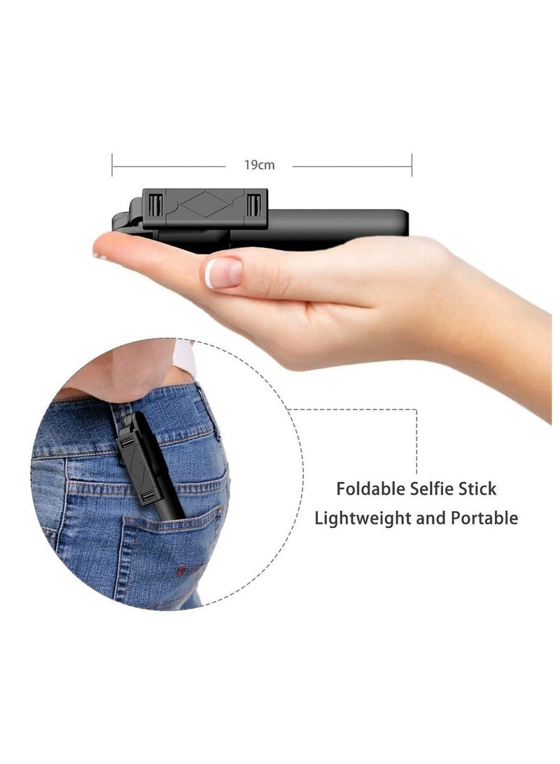 Phone Tripod | Selfie Stick Tripod With Remote | 3 In 1 Extendable Tripod For Phone With Remote Holder | Portable Lightweight Extendable Phone Tripod - Image 5