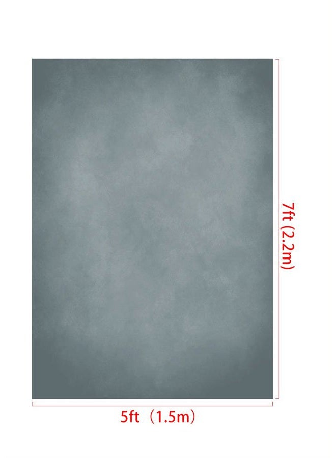 Kate 5x7ft Abstract Blue Grey Backdrop Portrait Backdrops for Vintage Photography - Image 2