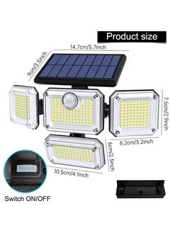 Solar Powered Three Head LED Floodlight with Remote Control - pzsku/Z02DC6A34A109B64D6FDDZ/45/_/1704223389/ea80e4bb-a7d3-45e9-a08a-0a0c3279534d