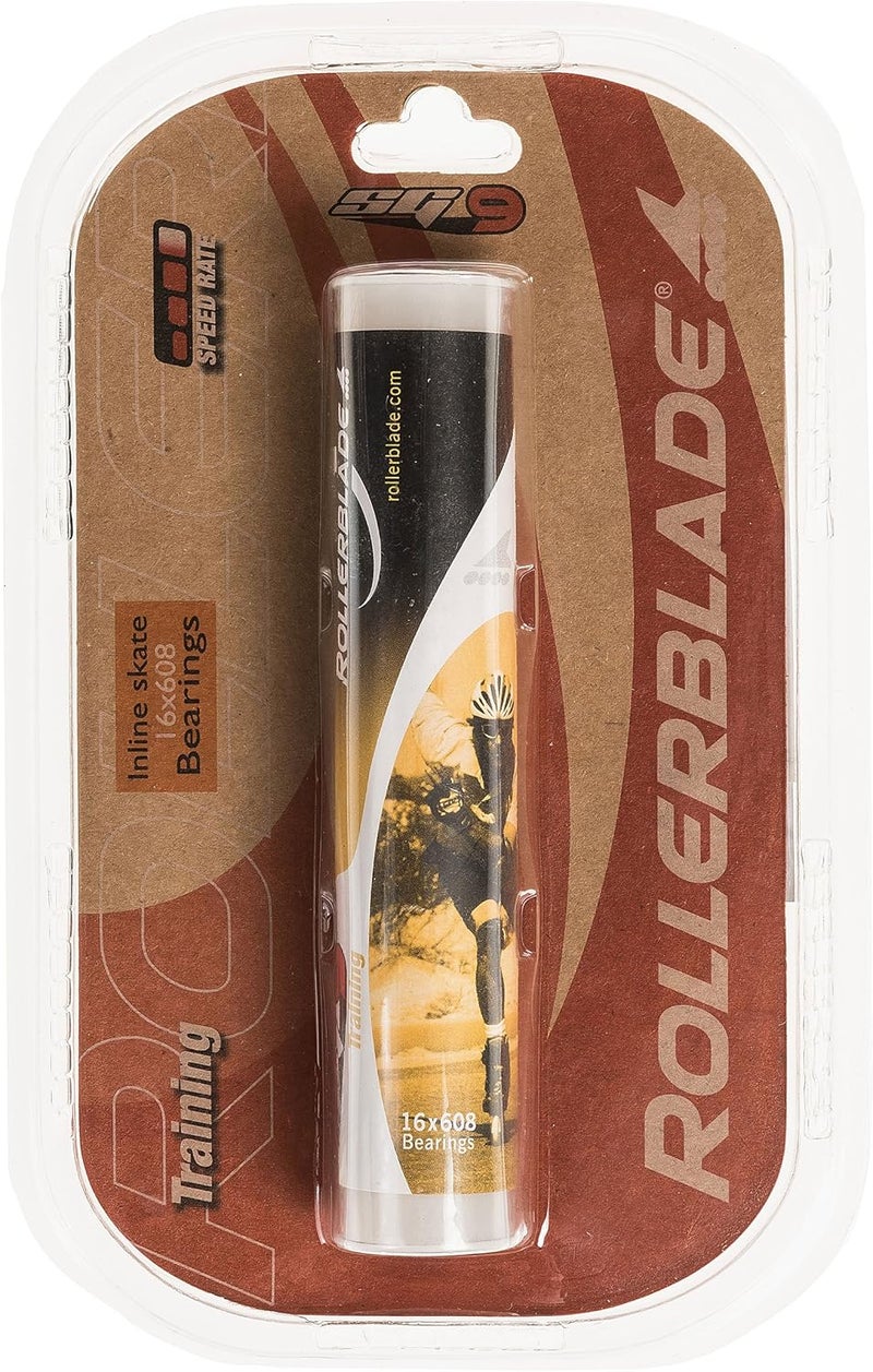 ROLLERBLADE محامل سكيت إنلاين SG9، فضي، عبوة 16 - Image 1