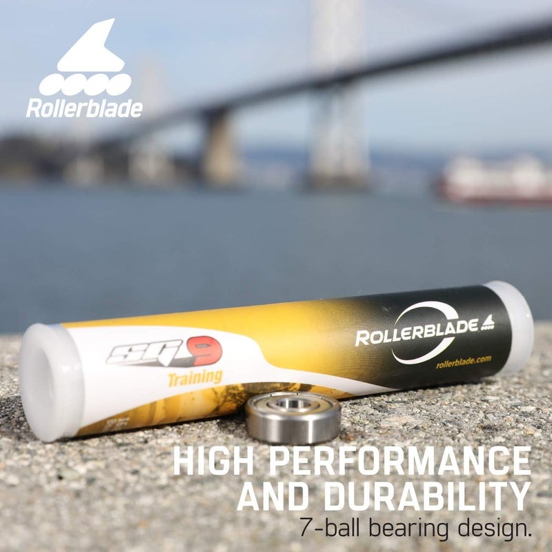 ROLLERBLADE محامل سكيت إنلاين SG9، فضي، عبوة 16 - Image 2