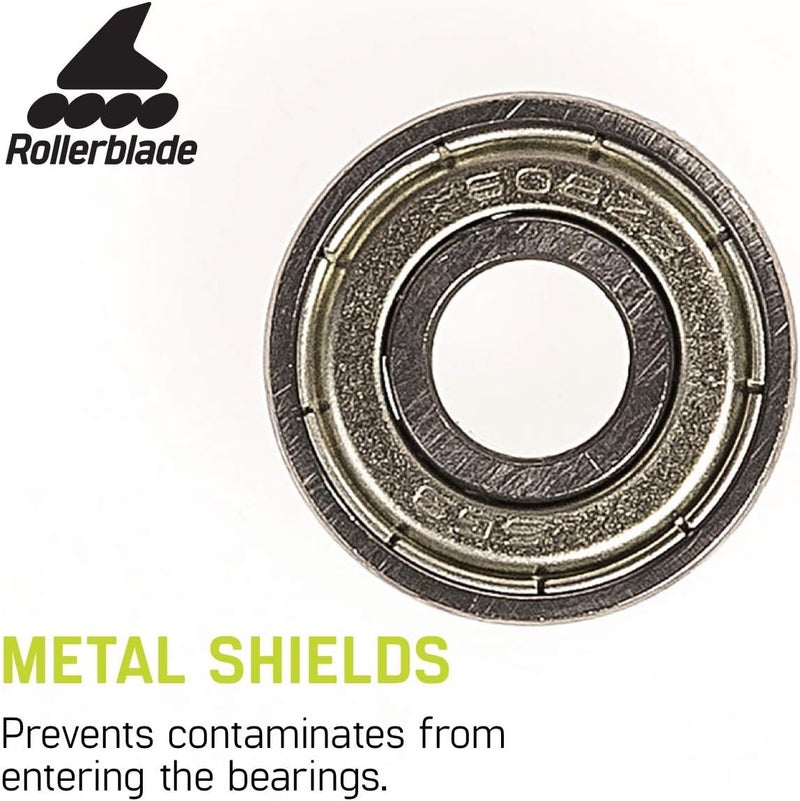 ROLLERBLADE محامل سكيت إنلاين SG9، فضي، عبوة 16 - Image 4